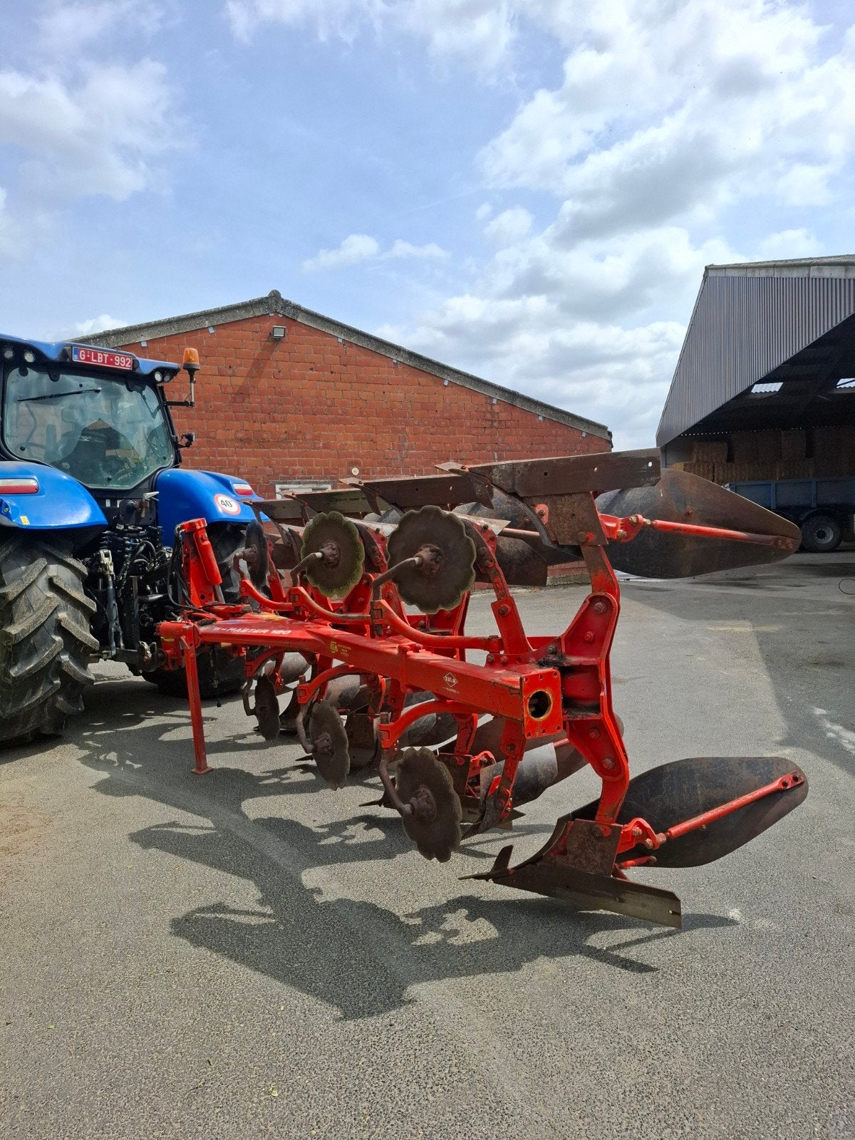 Ploeg kuhn vario master 120, Zakelijke goederen, Ophalen