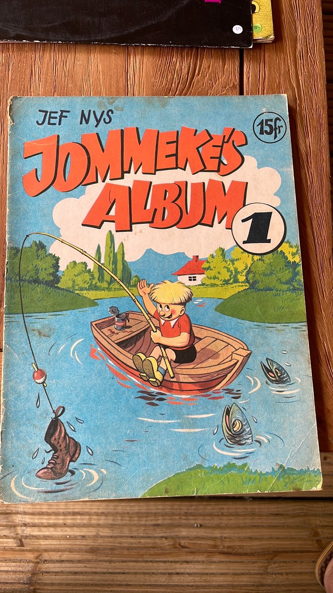 Jommeke’s album 1 eerste druk, Boeken, Ophalen of Verzenden, Gelezen