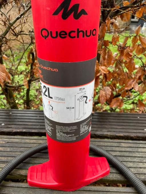 Quechua pomp, Caravans en Kamperen, Ophalen