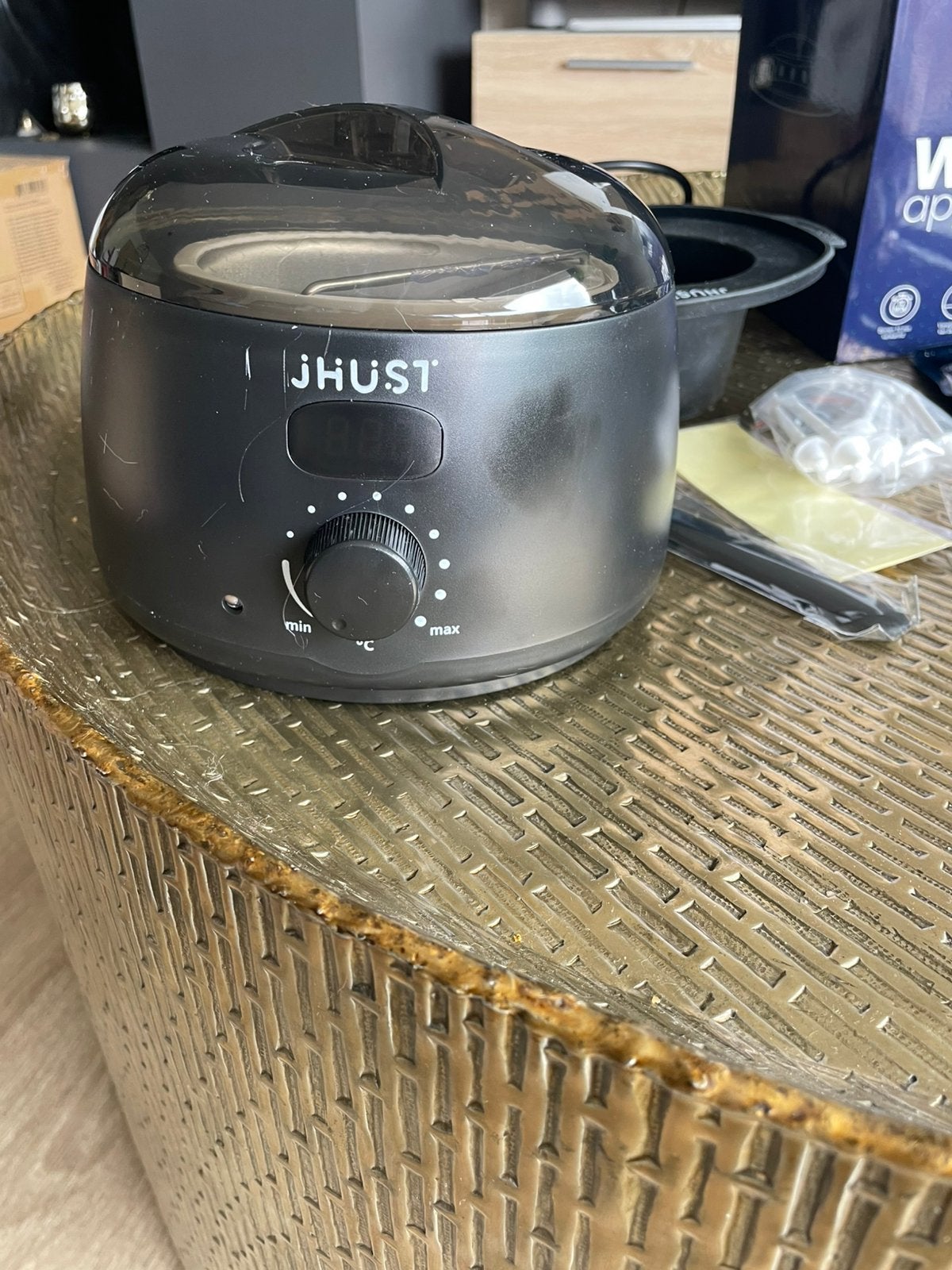 Jhust wax apparaat, Elektronische apparatuur, Ophalen of Verzenden, Zo goed als nieuw