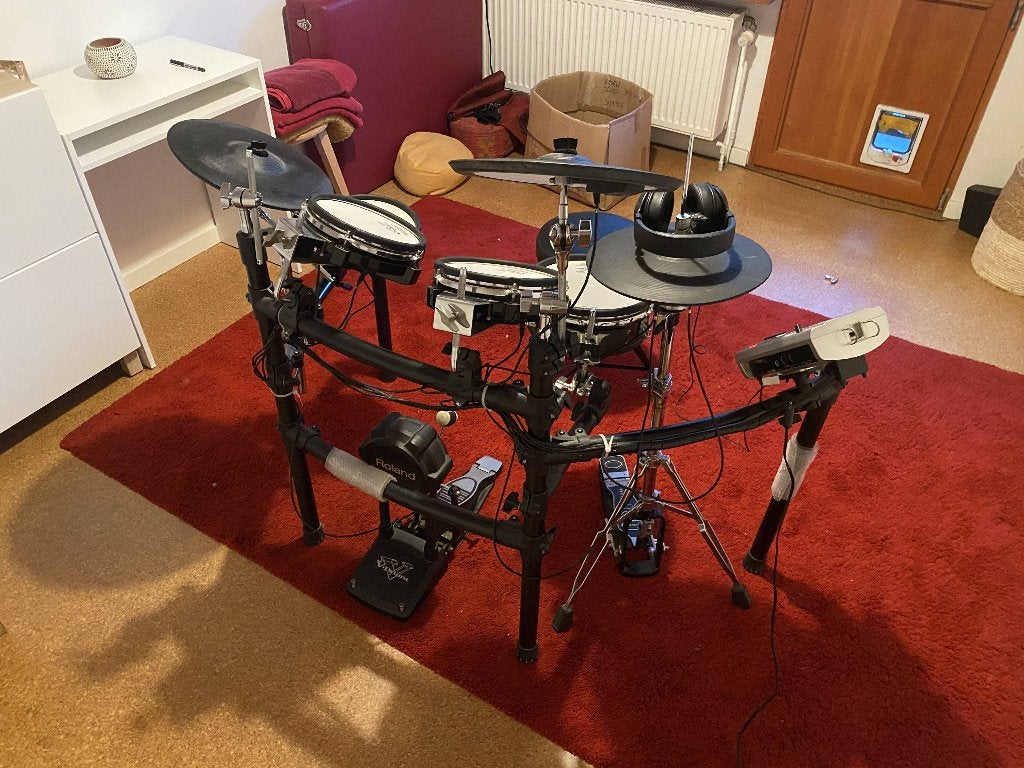 Roland TD-9KX2 V-Drums – complete elektronische drumset, Muziek en Instrumenten, Ophalen, Gebruikt, Roland, Elektronisch