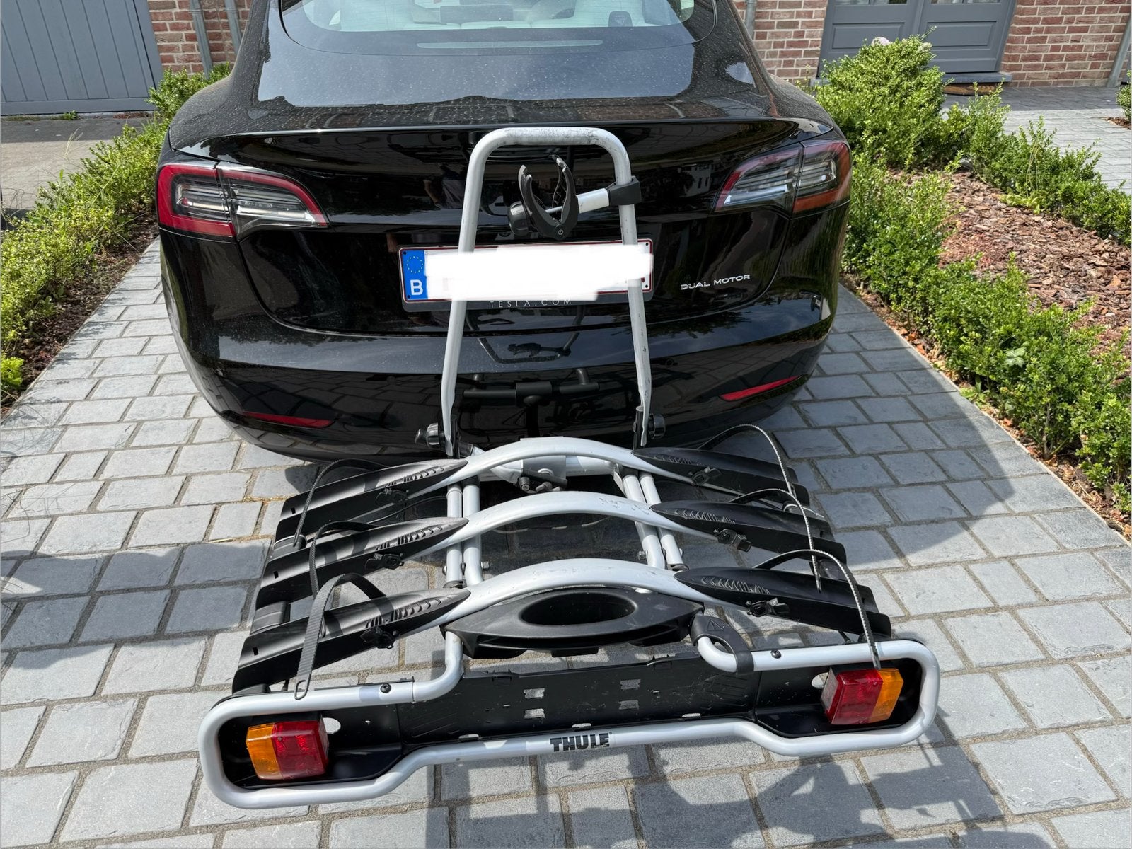 Thule fietsendrager 3 fietsen, Autos : Divers, Porte-vélos, Enlèvement, 3 vélos ou plus, Utilisé, Support d'attelage