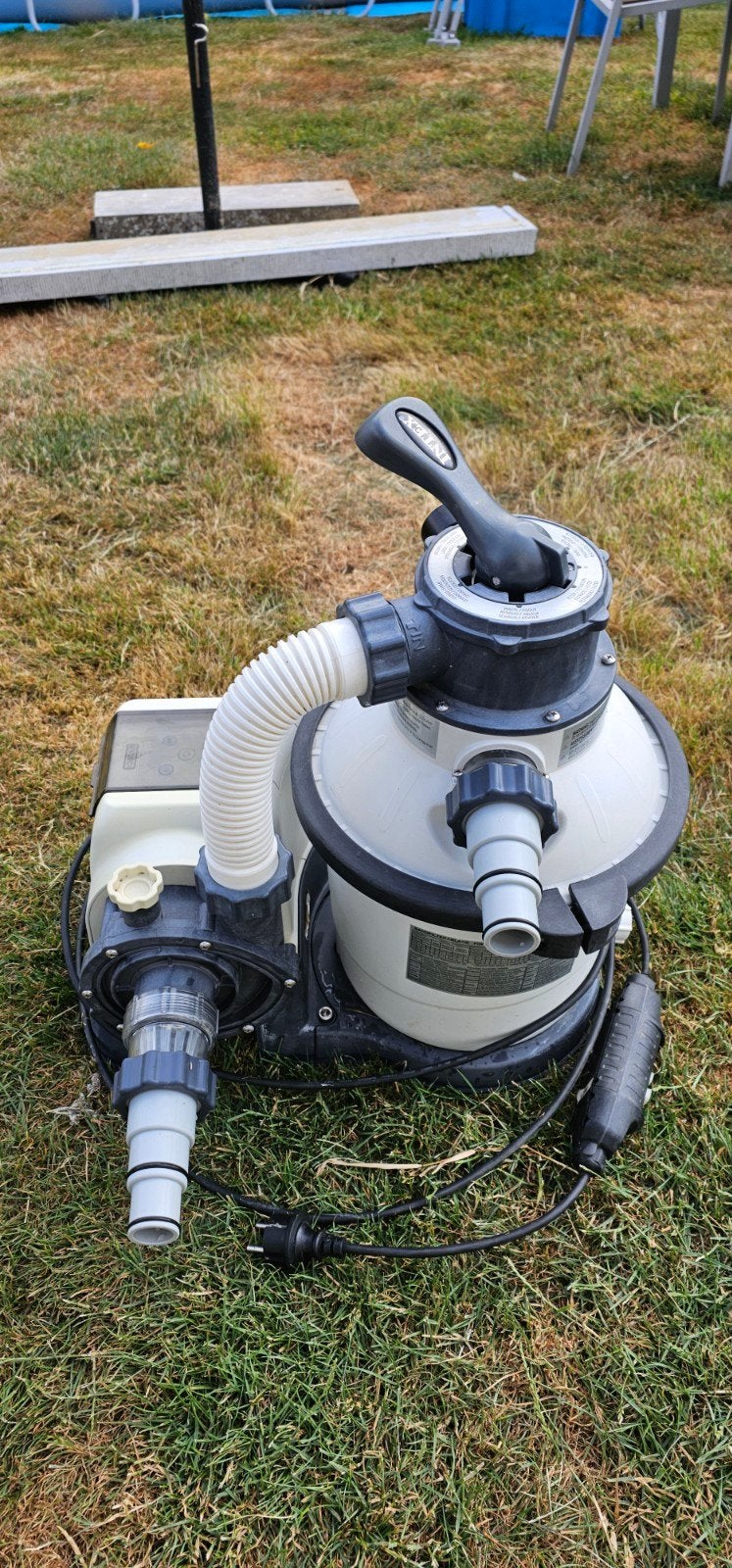 Pompe Intex avec filtre à sable, Jardin & Terrasse, Enlèvement