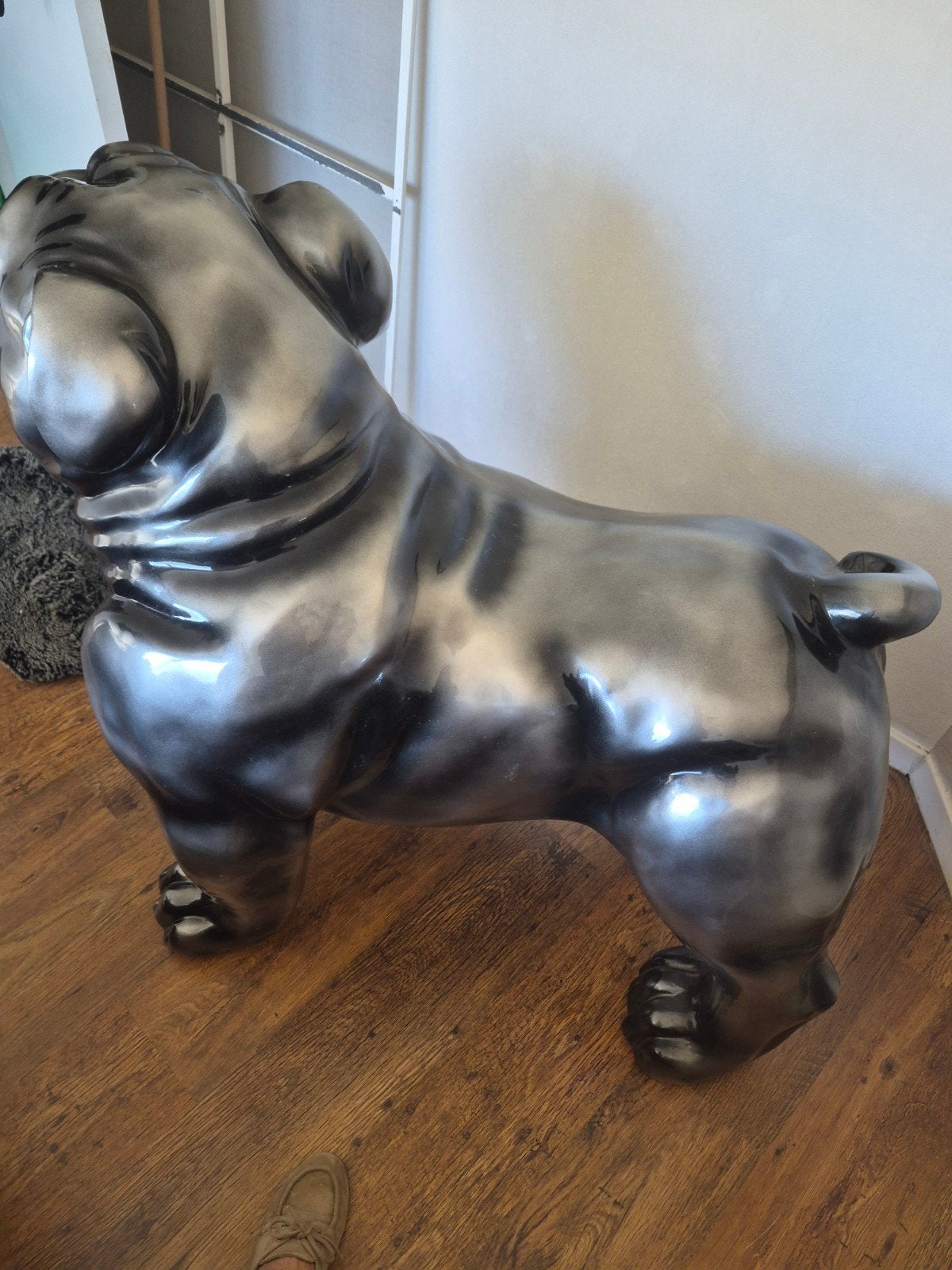 grote dog, Tuin en Terras, Ophalen, Zo goed als nieuw, Kunststof, Dierenbeeld