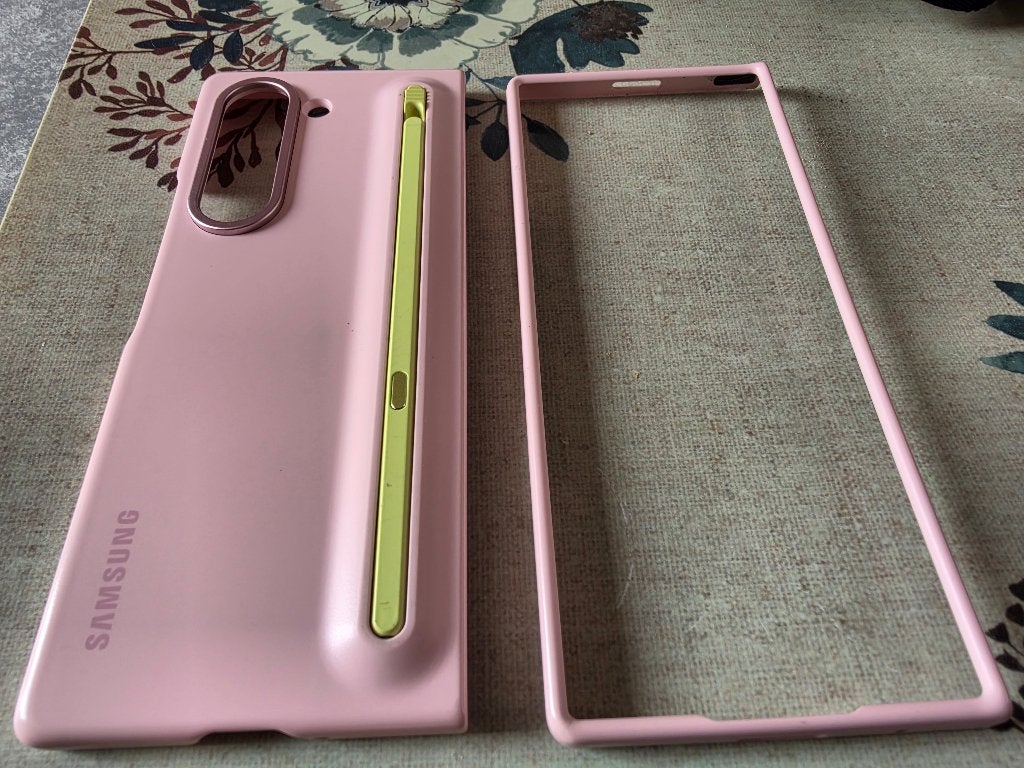 Hoesje met pen voor Samsung Z fold6, Télécoms, Téléphonie mobile | Housses, Coques & Façades | Samsung, Enlèvement ou Envoi, Comme neuf