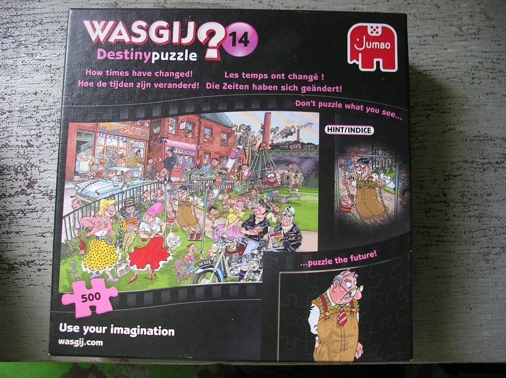 Wasgij puzzels 4 stuks, Ophalen