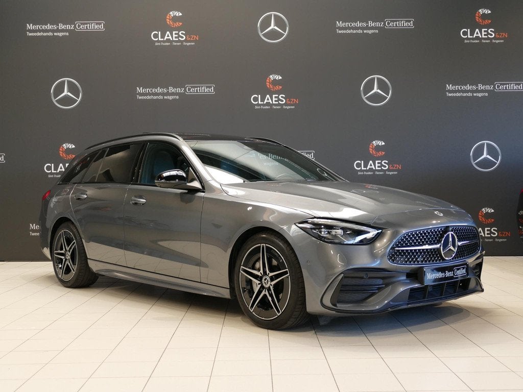 Mercedes-Benz C-klasse Break 200d Star Edition DOS 8107, Auto's, Automaat, 1780 kg, Zwart, 4 cilinders