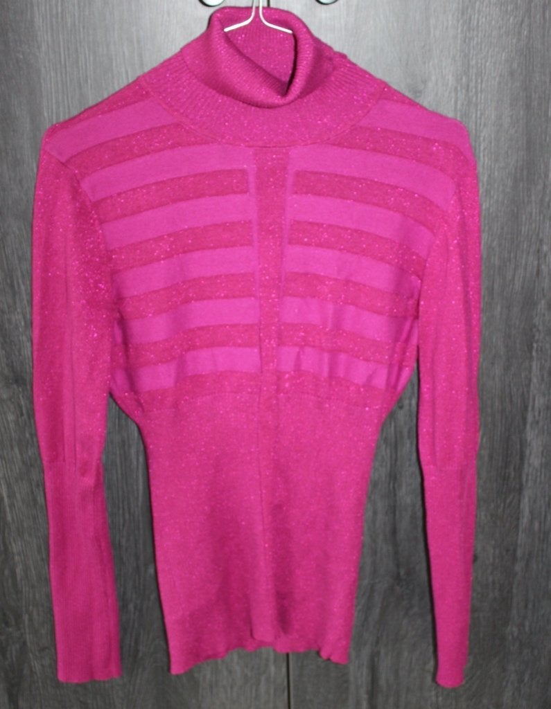Pull à col roulé "MORGAN DE TOI" en parfait état. Taille M., Taille 38/40 (M), Enlèvement ou Envoi, Morgan de toi, Rose