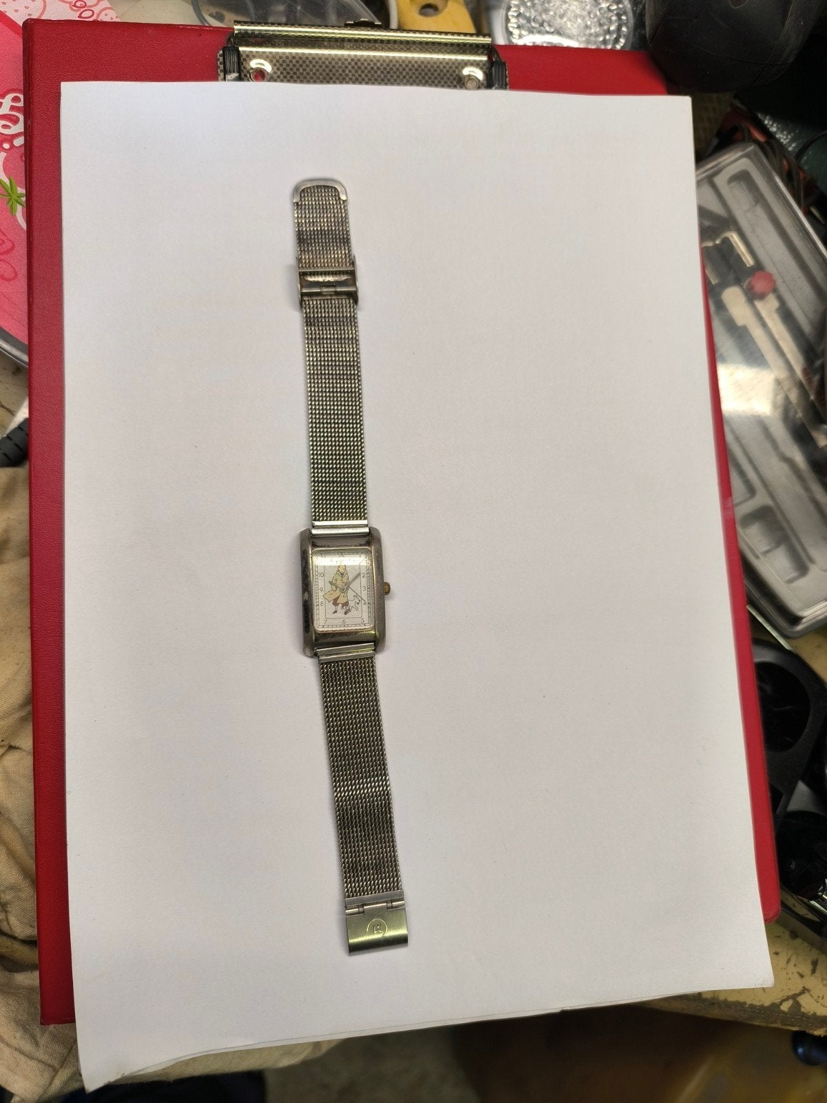 Montre TINTIN 1996, Ophalen, Kuifje