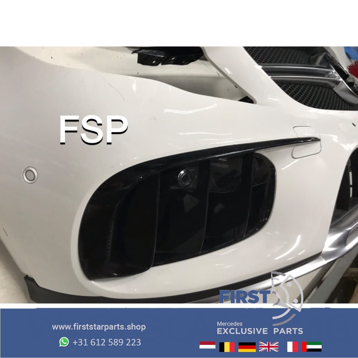 W156 Facelift GLA 45 AMG Voorbumper GL45 BUMPER COMPLEET Mer, Utilisé, -, Avant, -