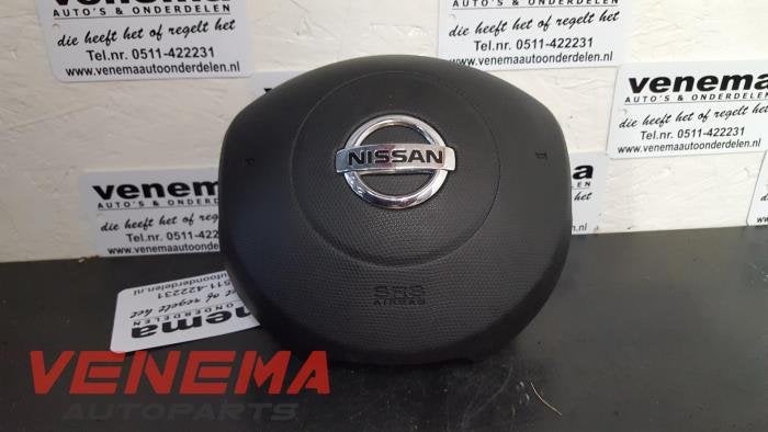 Airbag links (Stuur) van een Nissan Micra, Gebruikt, -, -, Ophalen of Verzenden