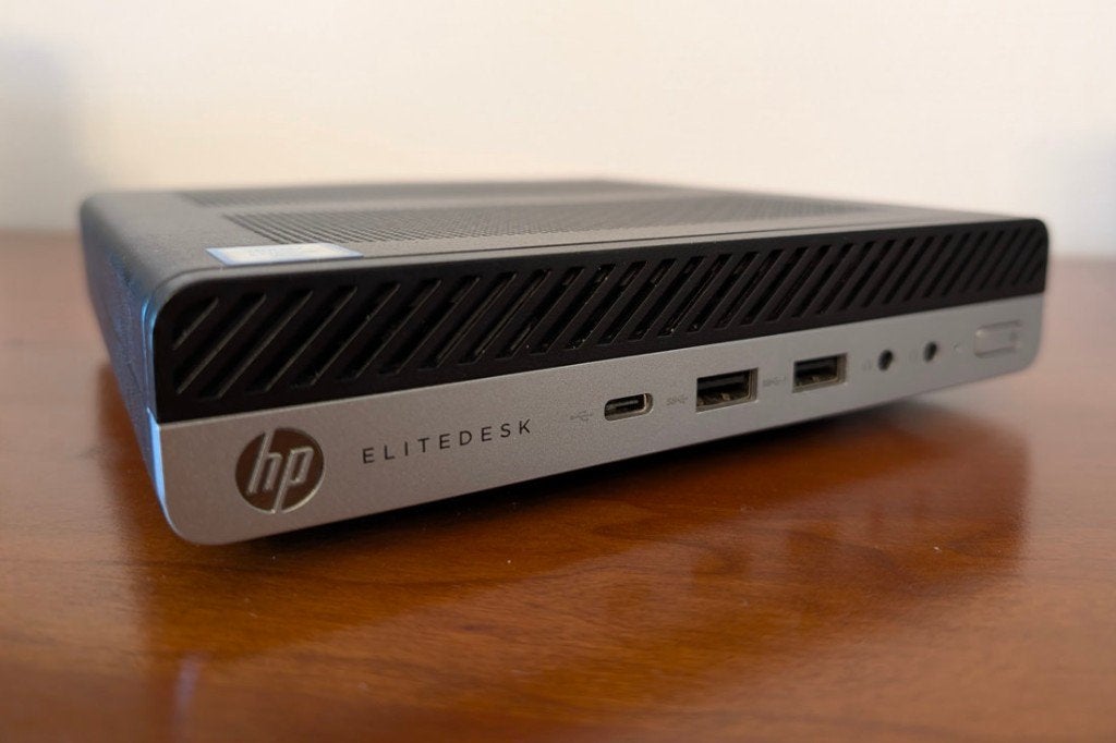 Mini HP Elitedesk PC, Win11, 12 GB, SSD 256GB perf St., Ophalen, 256 GB, Zo goed als nieuw, HP