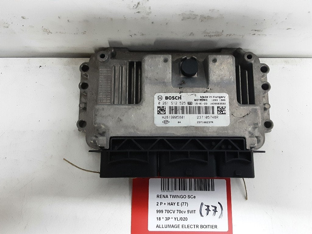MODULE D ALLUMAGE Renault Twingo III (AH) (237105748R), Renault, Mevr. I. Hauben, Utilisé, Rue de l'Espoir 34 34
4030  GRIVEGNÉE, BE