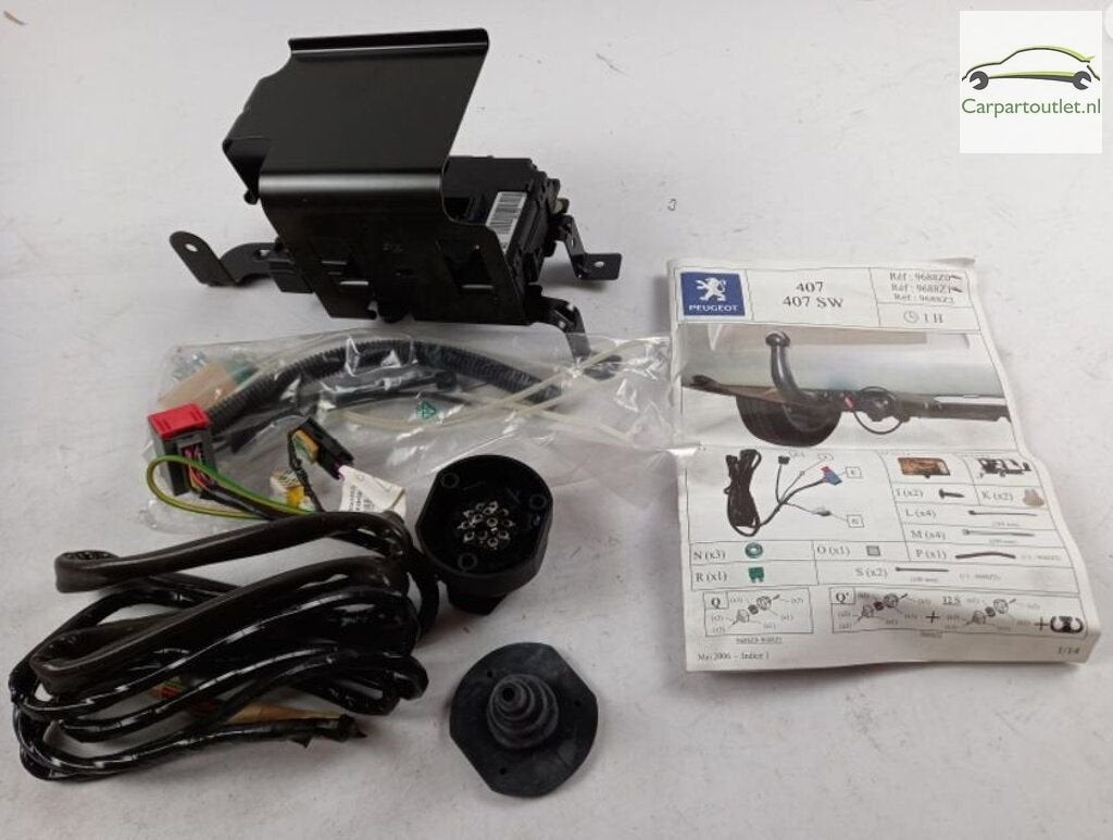 Trekhaak kabelset 13 polig 9688Z0 9688Z1 nieuw Peugeot 407, Autos : Pièces & Accessoires, Neuf, -, -, -