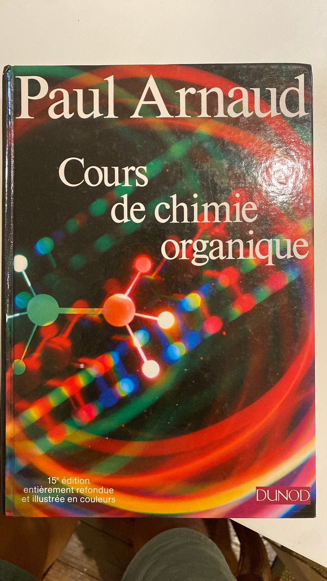 Cours de chimie organique, Livres, Enlèvement, Comme neuf
