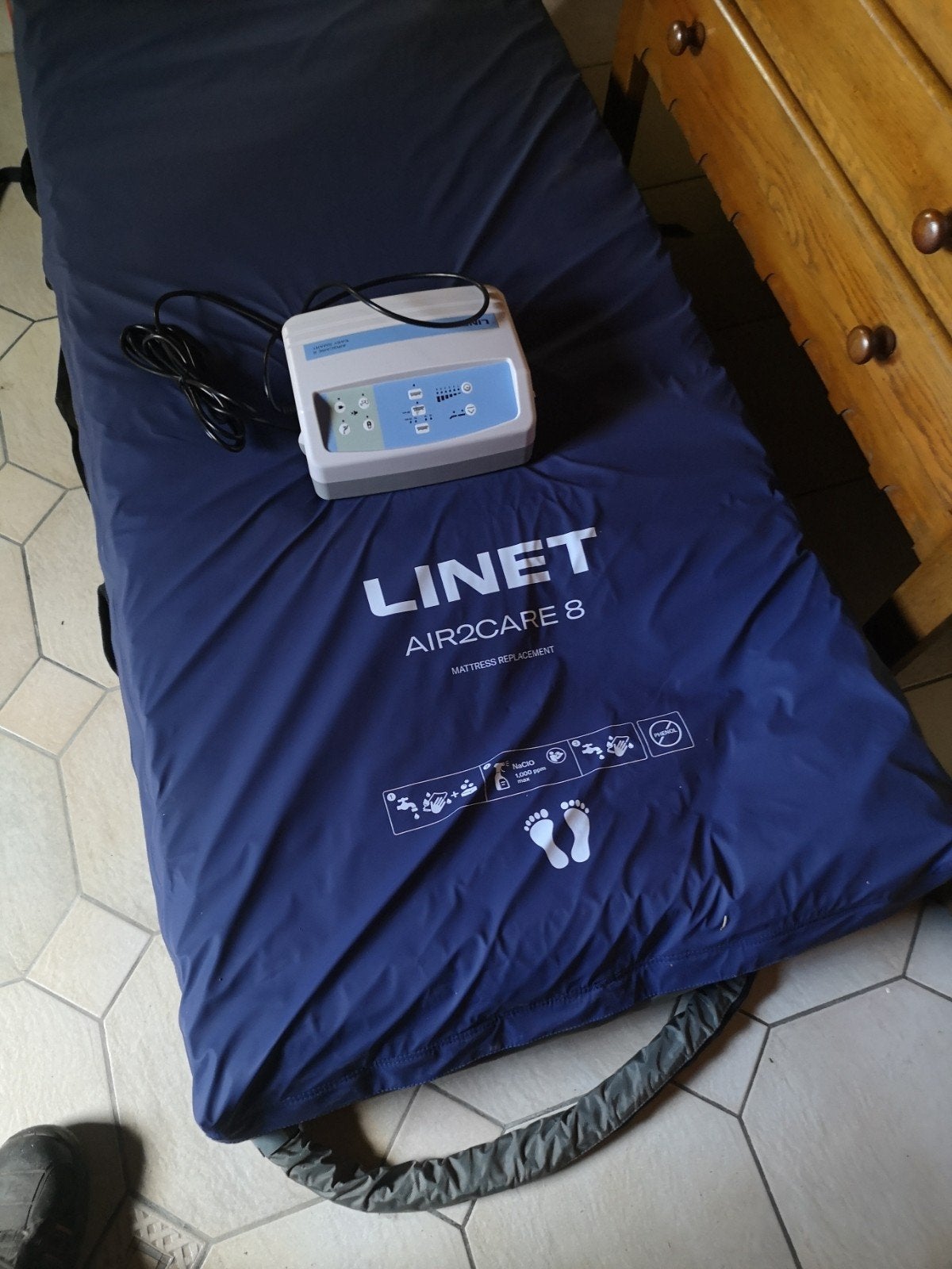 anti décubitus matras linet air2care8, Ophalen, Nieuw, Matras
