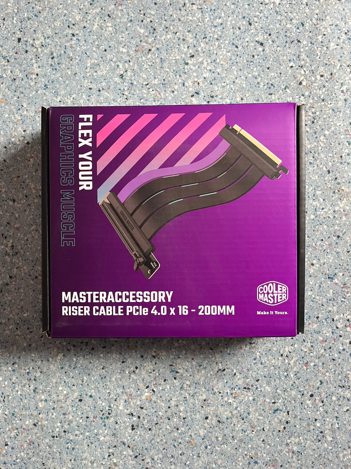 Cooler Master MasterAccessory Riser Cable PCIe 4.0 x16, Informatique & Logiciels, Pc & Câble réseau, Neuf, Enlèvement ou Envoi
