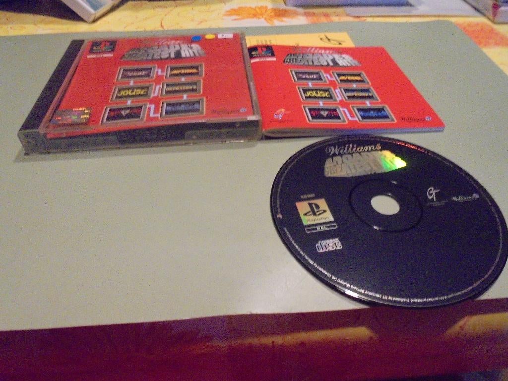 Playstation 1 Williams Arcade's Greatest Hits (CIB), 2 joueurs, Envoi, Utilisé