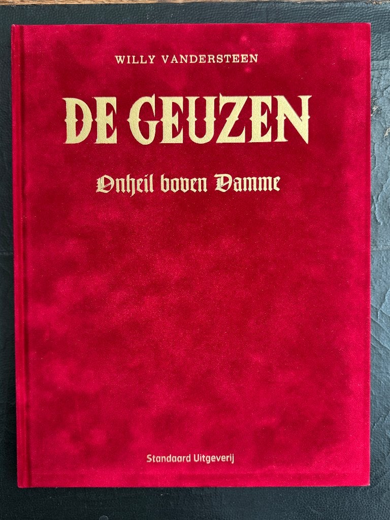 Geuzen Luxe6:Onheil boven Damme-Rood fluweel beperkte oplage, Boeken, Stripverhalen, Willy vandersteen, Eén stripboek, Nieuw, Ophalen of Verzenden