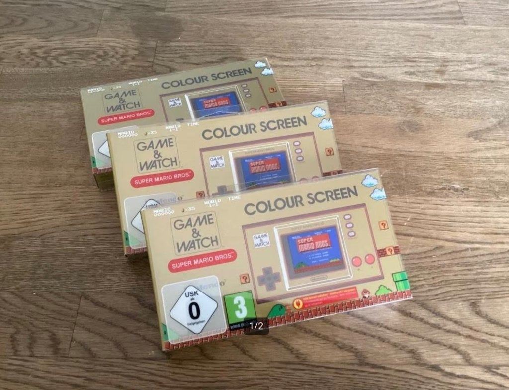Super Mario Nintendo Game & Watch retro game, Avontuur en Actie, 1 speler, Nieuw, Ophalen of Verzenden