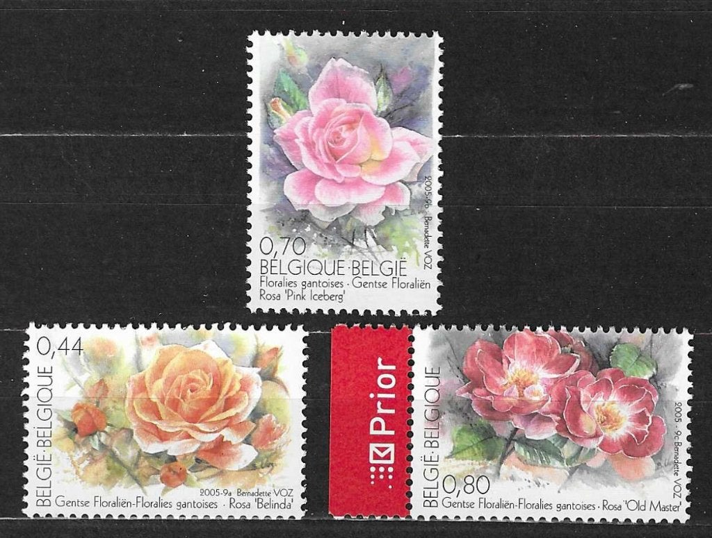 België OPC 3383-85 Gentse Floraliën XI Rozen **, Postzegels en Munten, Ophalen of Verzenden, Postfris, Postfris