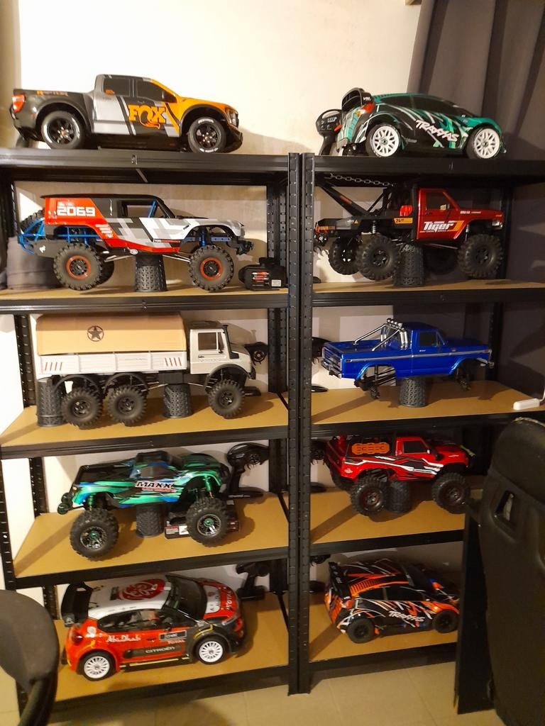 14 rc cars  te koop., Enlèvement ou Envoi