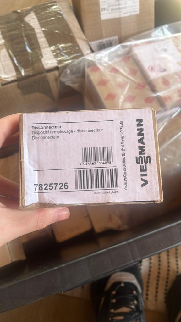 Remplissage disconnecteur WH1B-VI8 - VIESSMANN : 7825726, Doe-het-zelf en Bouw, Ophalen of Verzenden, Nieuw