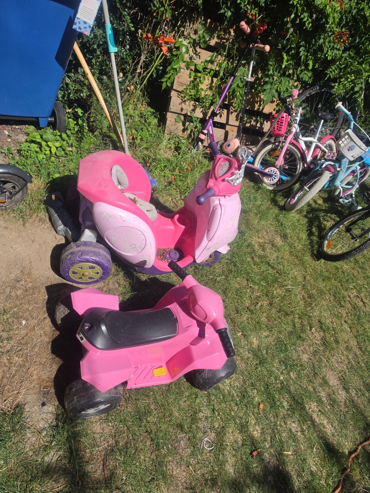 Elektrische kinderquad + elektrische driewieler – 2 stuks, Ophalen