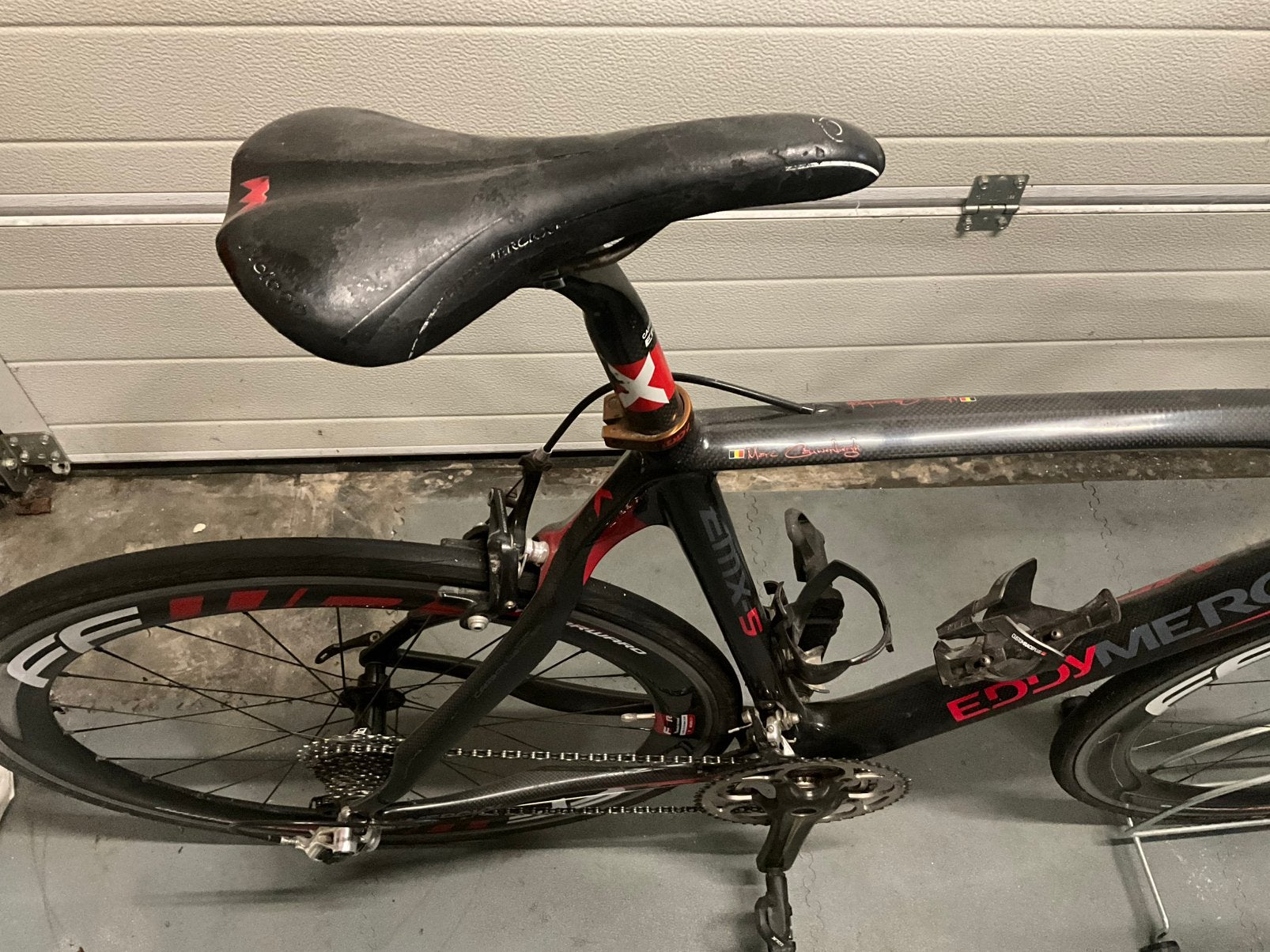 Eddy Merckx EMX-5, Fietsen en Brommers, Gebruikt, 10 tot 15 versnellingen, 53 tot 57 cm, Ophalen