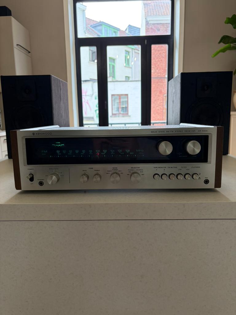 Kenwood KR-5400 + 2 enceintes cabasse (optionnel), Enlèvement ou Envoi, Comme neuf, Autres marques