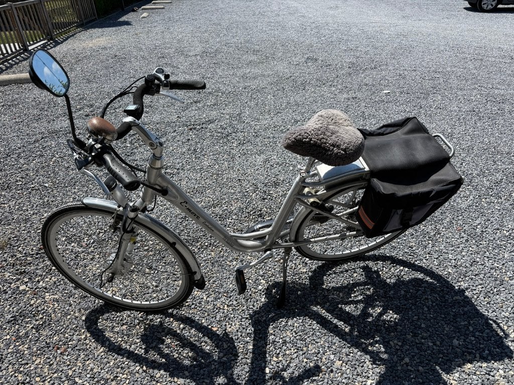 Elektrische dames fiets, Vélos & Vélomoteurs, Autres marques, 59 cm ou plus, Enlèvement, Utilisé