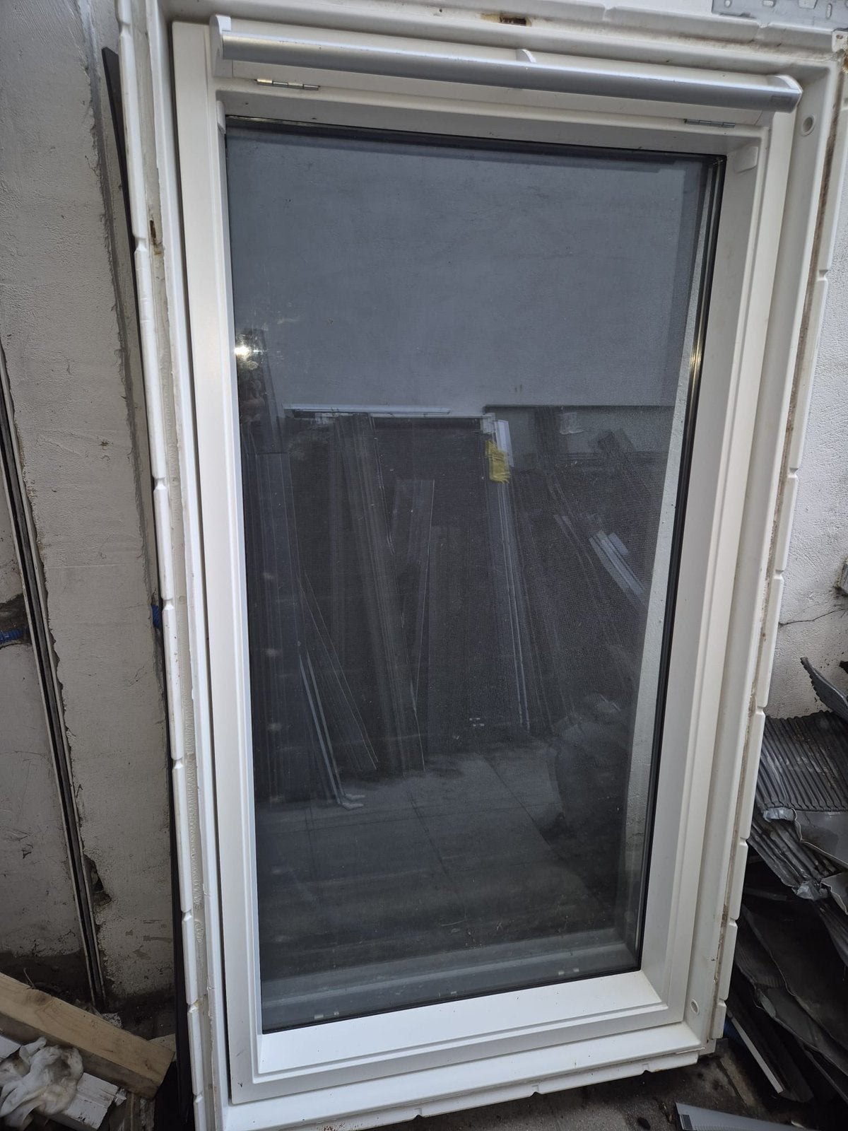 Velux dakraam PVC met gootstukken, Enlèvement, Comme neuf, Lucarne
