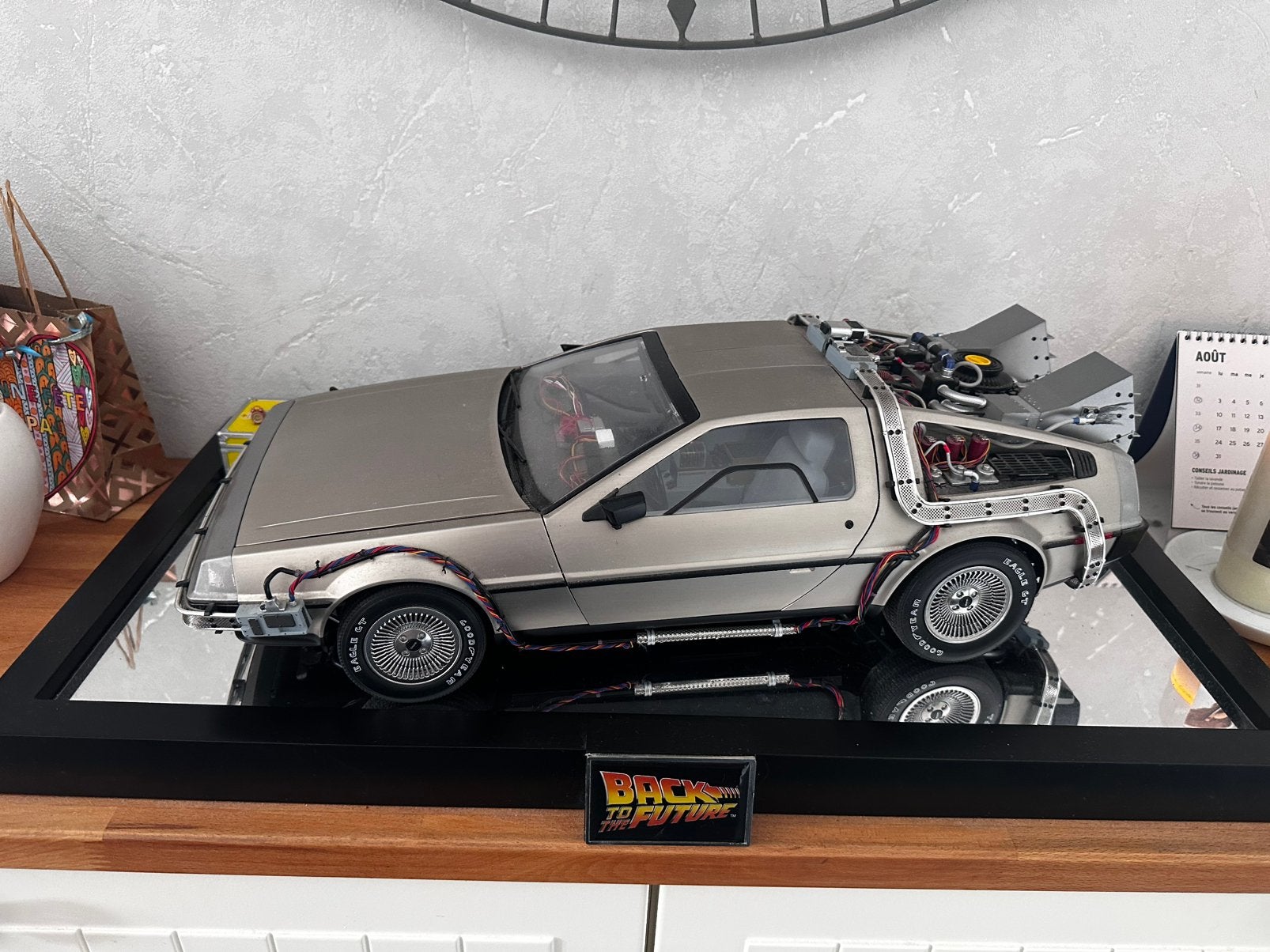 Retour vers le futur eaglemoss ,collection complete ,impecc, Hobby & Loisirs créatifs, Enlèvement, Comme neuf, Pièce