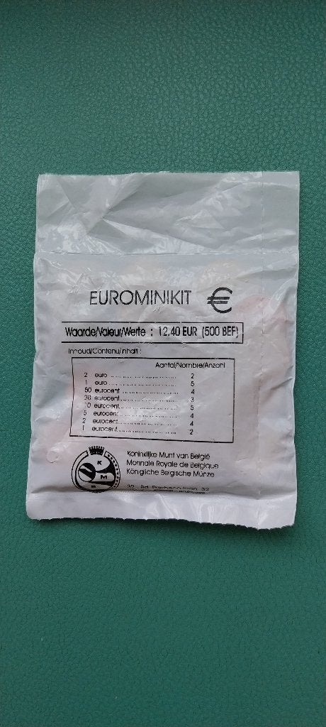 Originele Belgische Eurominikit-tas (verzegeld/nieuw), Postzegels en Munten, Munten | Europa | Euromunten, Ophalen of Verzenden
