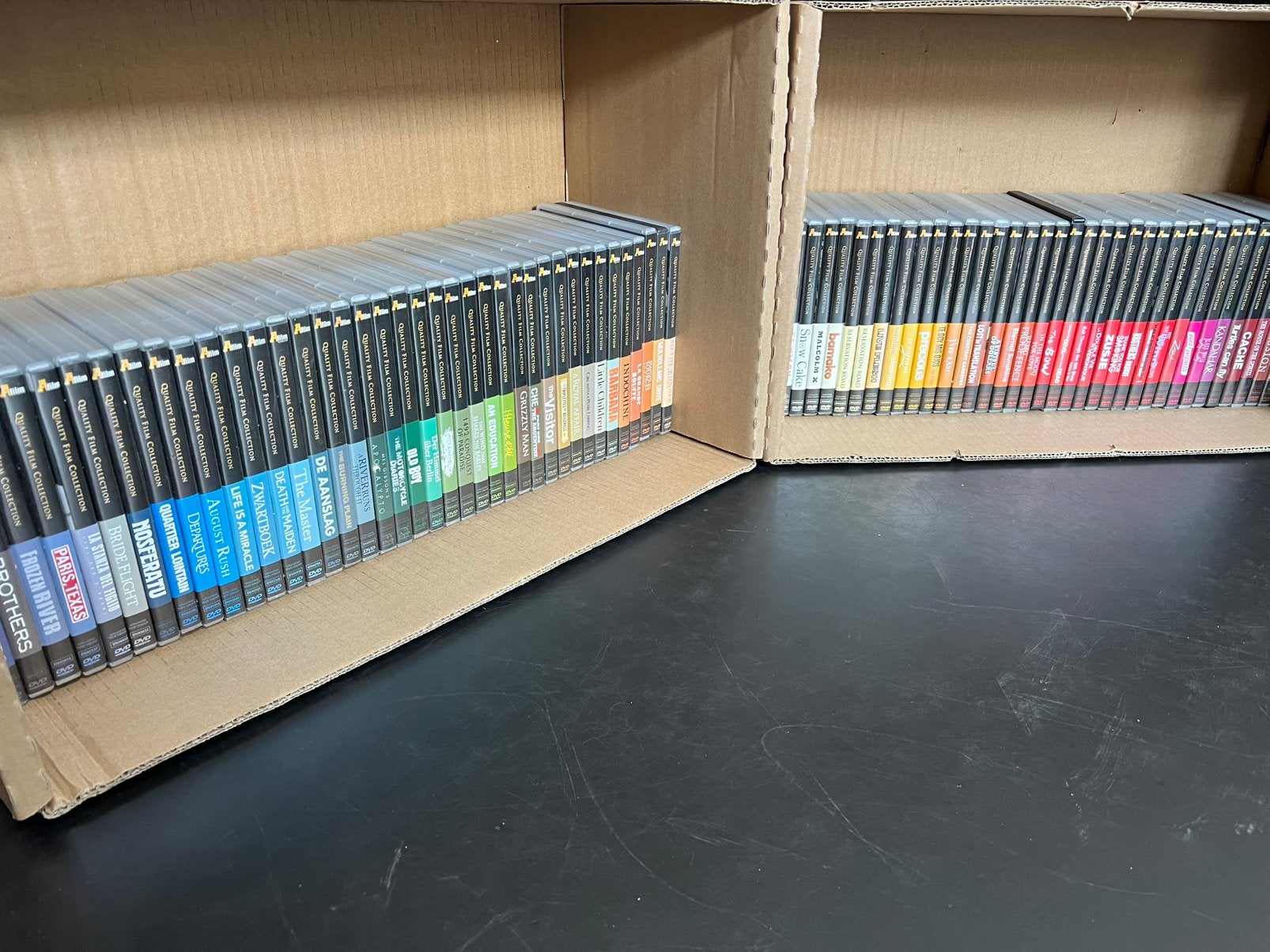 76 dvd’s Quality Film Collection, Ophalen, Zo goed als nieuw