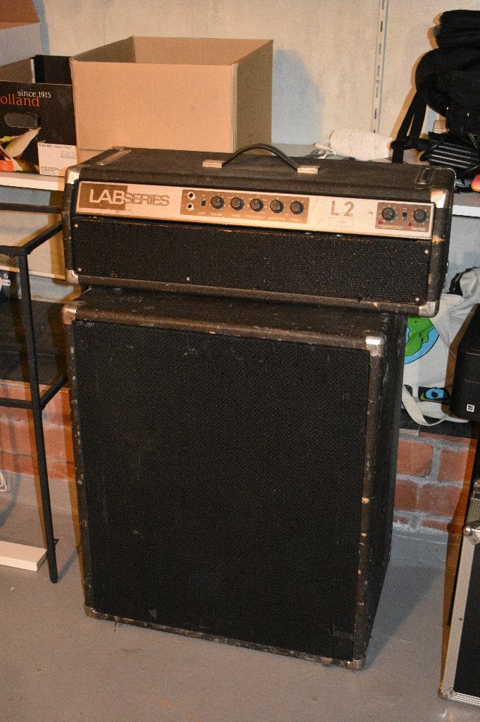 LAB Series L2 100W + speaker cabinet – vintage/ Antwerpen, Audio, Tv en Foto, Luidsprekerboxen, Ophalen, Gebruikt, Vloerstaande luidspreker