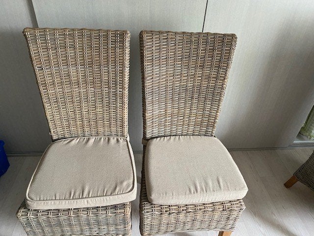 STOELEN 4 STUKS, Huis en Inrichting, Ophalen, Gebruikt, Bruin, Vier