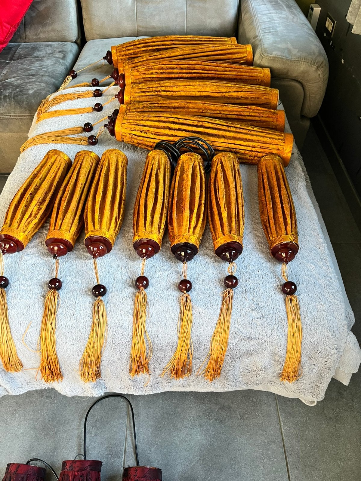 Lampions voor tuin of tuinhuis of je kamer 13 stuks, Ophalen