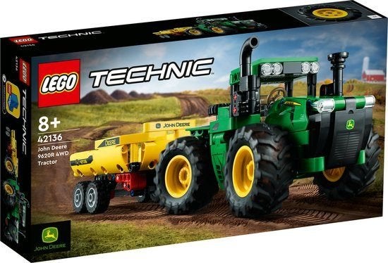 LEGO Technic 42136 John Deere 9620R 4WD Tractor nieuw, Kinderen en Baby's, Speelgoed | Duplo en Lego, Lego, Nieuw, Ophalen of Verzenden