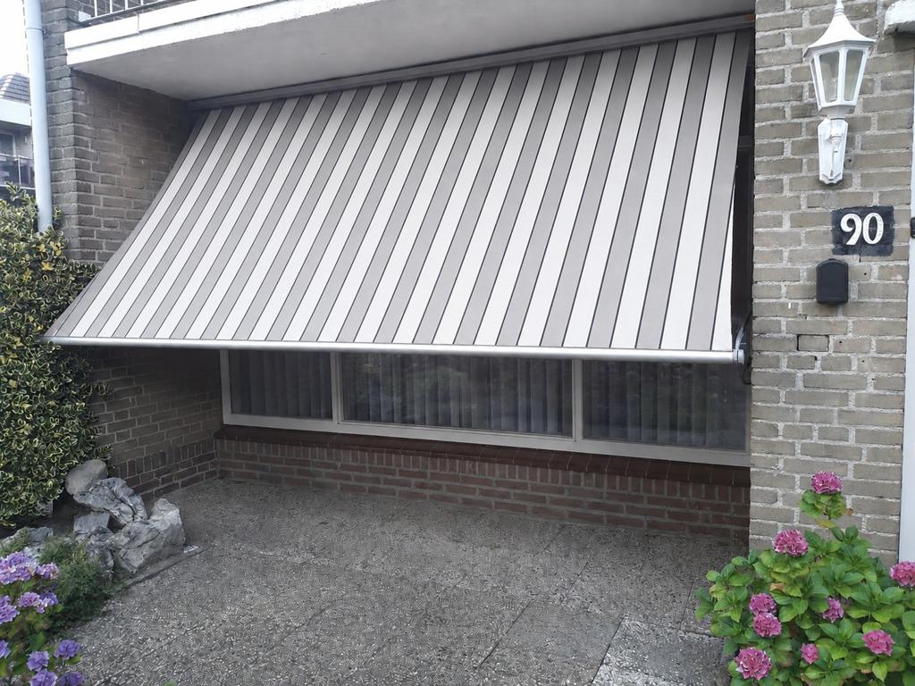 Zonne Luifel electrisch  in goede staat, Tuin en Terras, Schaduwdoeken, Ophalen
