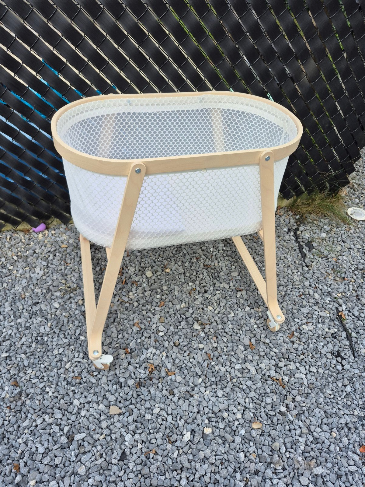 IKEA ÄLSKVÄRD wieg + matras, Ophalen, Zo goed als nieuw, Wieg