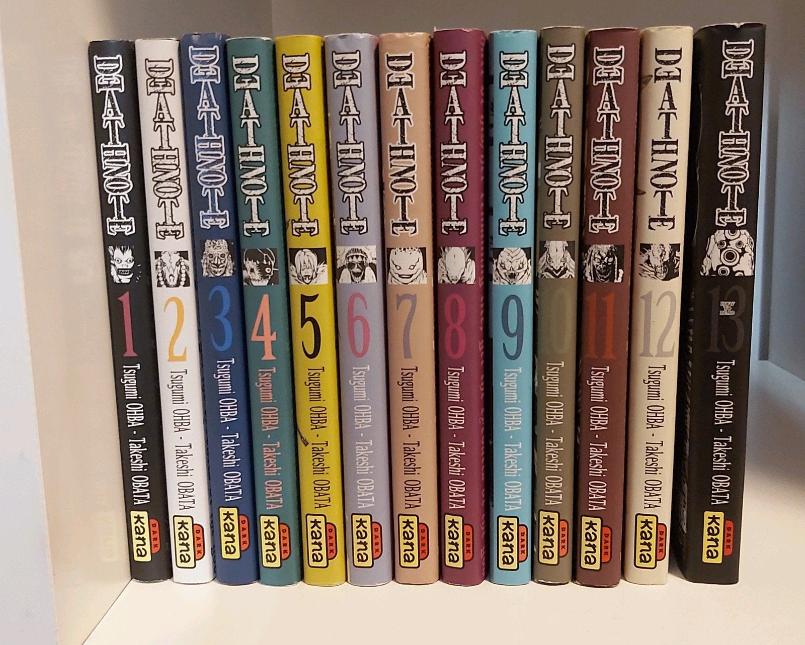 Mangas : Death Note - 13 tomes complets - Très bon état, Ophalen, Zo goed als nieuw, Tsugumi Ohba