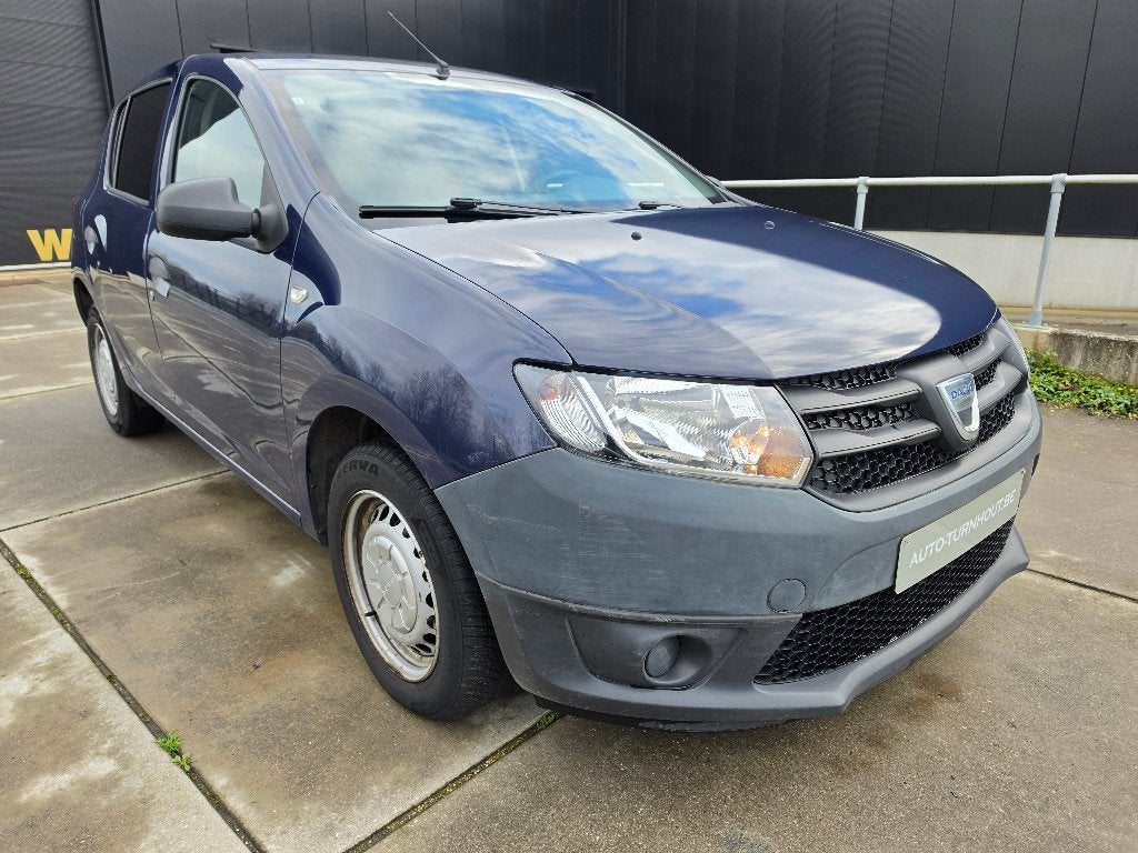 Dacia Sandero 1.2 TCe 2015 Al Gekeurd v Verkoop + Garantie, Auto's, Dacia, Blauw, Bedrijf, 5 deurs, Sandero