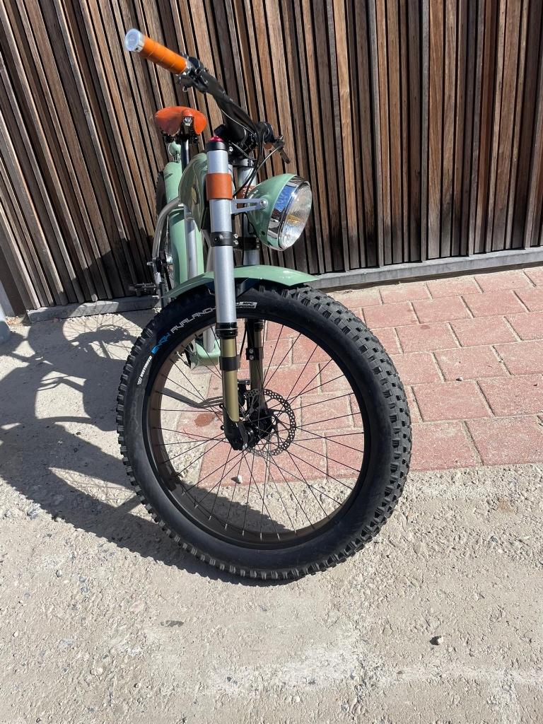 Retro Bike Handgemaakt met nummer, Ophalen, Schijfrem, Heritage, Jaren '60 of nieuwer