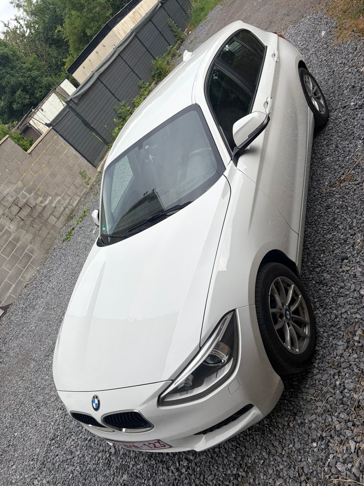 Bmw 116d, Auto's, BMW, Euro 5, Zwart, Wit, Leder