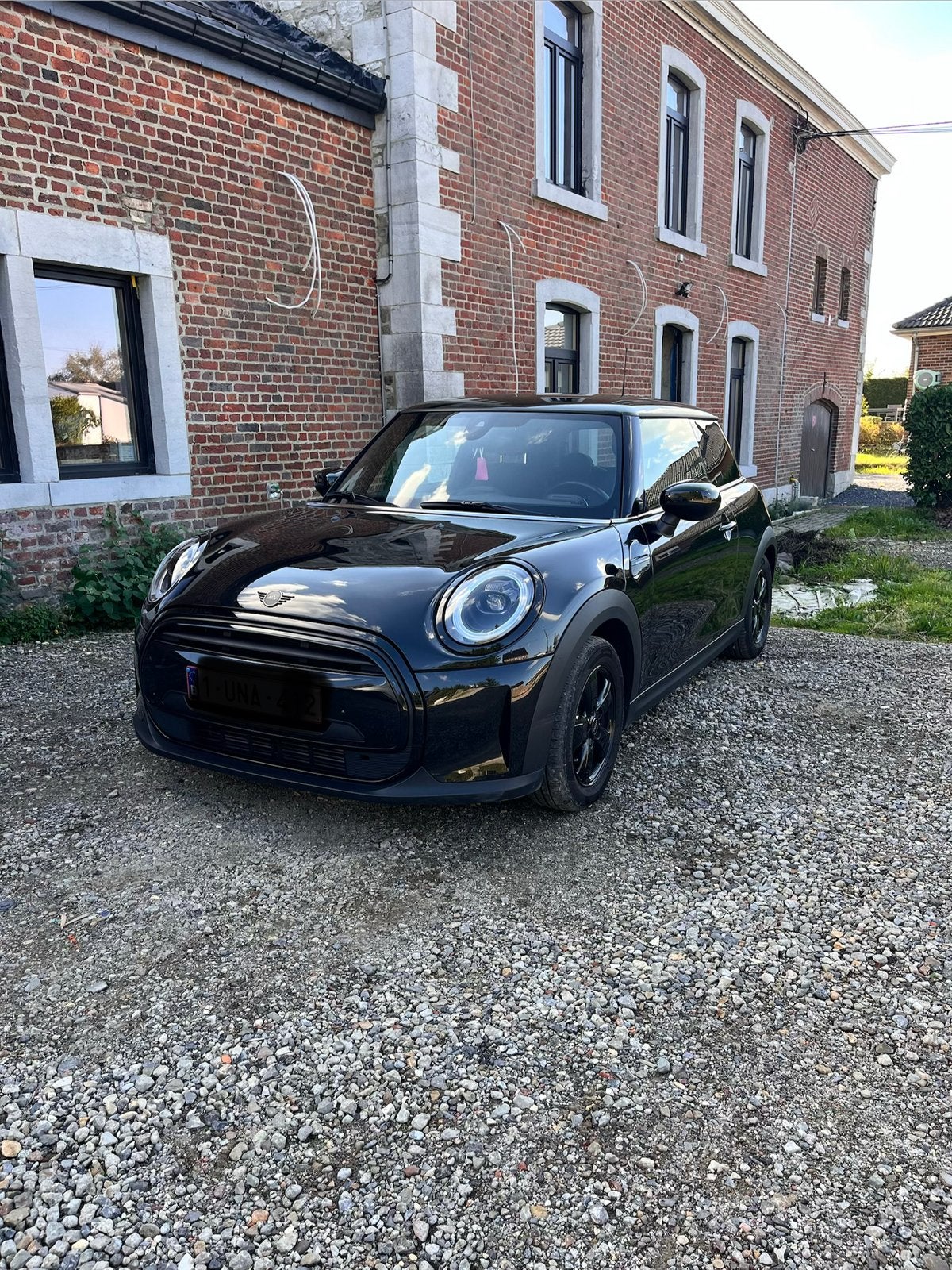 Mini Cooper 3 portes 2024, Auto's, Stof, Zwart, Particulier, Dealer onderhouden