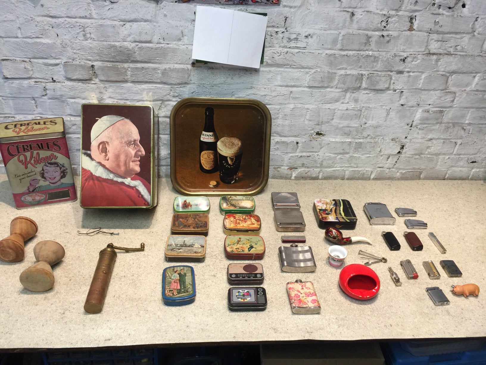 Een kleine verzameling vintage spullen .bieden, Ophalen of Verzenden