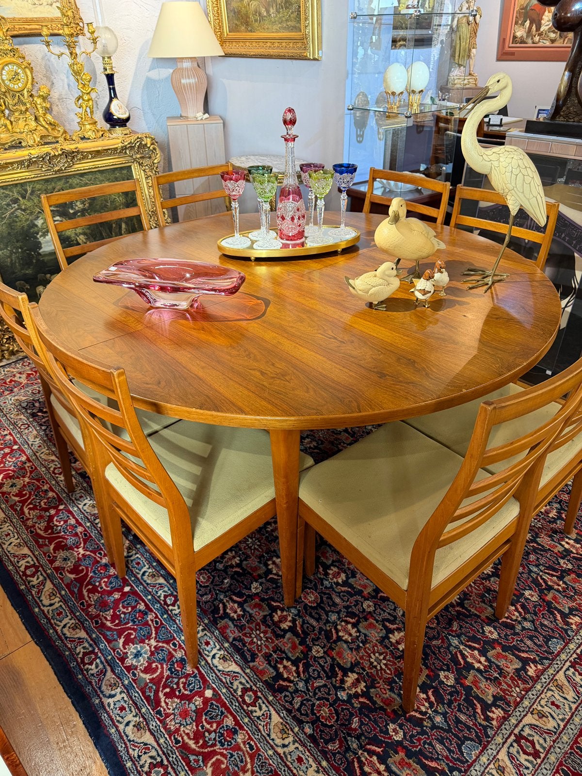 Tafel en 8 stoelen Van Den Berghe-Pauvers, Ophalen