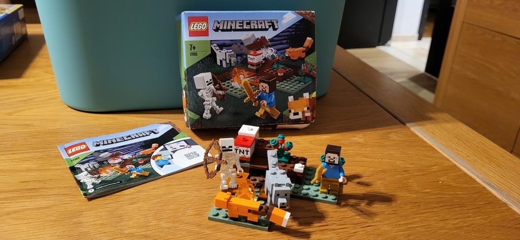 Lego Minecraft 21162 The Taiga Adventure, Ophalen, Compleet, Lego, Minecraft