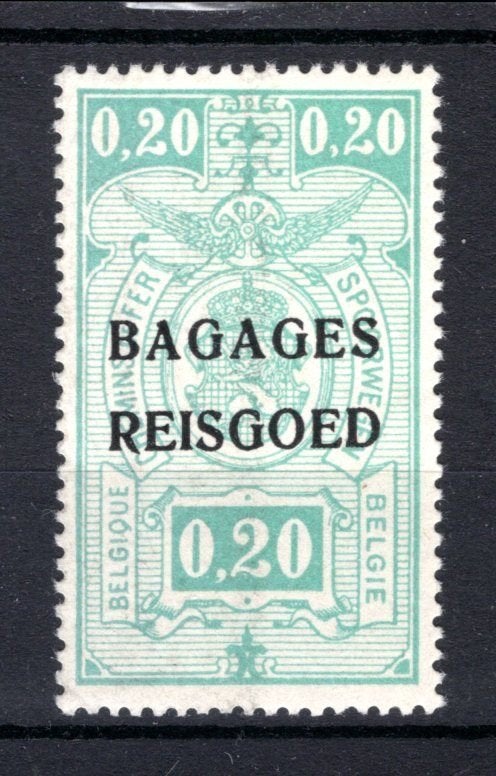 BA2 MNH** 1935 - Spoorwegzegels met opdruk "BAGAGES", Postzegels en Munten, Ophalen of Verzenden, Postfris, Postfris